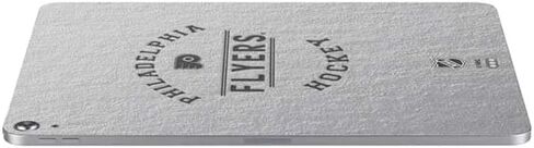 Skinit Skinit Tablet Tablet Concerming مع iPad Air 11in (2024-2025) - تصميم شعار NHL Philadelphia Flyers المرخص رسميًا in Kuwait