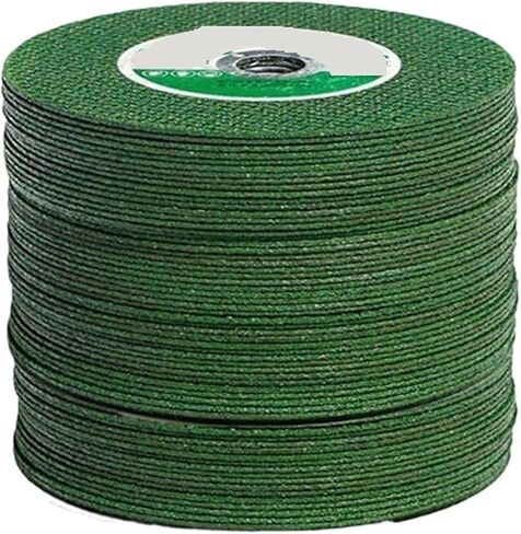 قرص القطع 1/5/10pcs أقراص قطع 100 زاوية طاحونة من الفولاذ المقاوم للصدأ راتنج عجلة راتنج مزدوج الشبكة الشبكية (1pcs) in Saudi Arabia