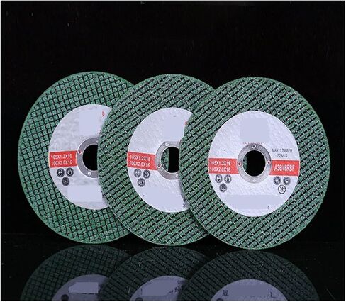 قرص القطع 1/5/10pcs أقراص قطع 100 زاوية طاحونة من الفولاذ المقاوم للصدأ راتنج عجلة راتنج مزدوج الشبكة الشبكية (1pcs) in Saudi Arabia