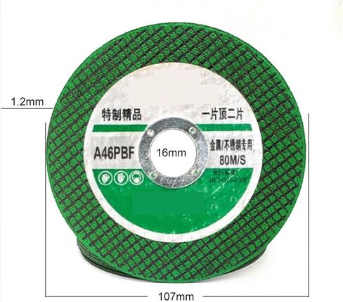 Cutting disc 25/50PCS Resin Cutting Disc Grinding Wheel Abrasive Cutting Disc Drills for Stainless Steel&Metal 100mm Angle Grinder Accessories(50pcs) in Saudi Arabia