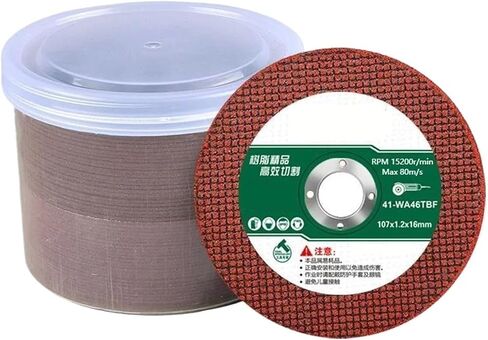 Cutting disc 50 Pieces 107x1.2x16mm Grinding Wheel 107 Angle Grinder Ultra-Thin Resin Metal Stainless Steel Cutting Bladeing(Red) in Saudi Arabia