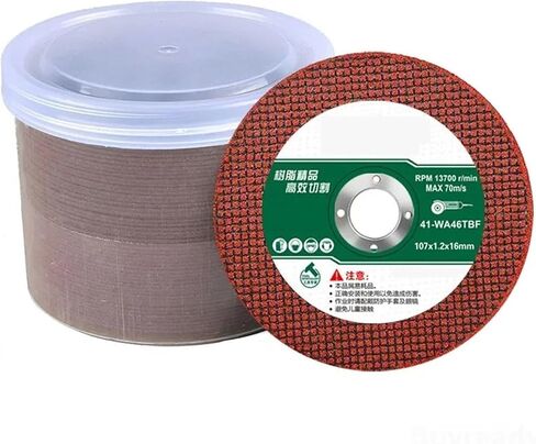 Cutting disc 50 Pieces 107x1.2x16mm Grinding Wheel 107 Angle Grinder Ultra-Thin Resin Metal Stainless Steel Cutting Bladeing(Red) in Saudi Arabia