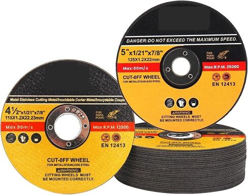 Cutting disc 5Pcs/Set 75/115/125mm Metal Cutting Disc Angle Grinder Sawes Bladeing Resin Grinding Wheel Disc for Metal Steel Bar Wood Cutting Tool(115mm) in Saudi Arabia