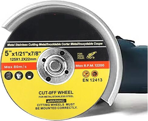 Cutting disc 5Pcs/Set 75/115/125mm Metal Cutting Disc Angle Grinder Sawes Bladeing Resin Grinding Wheel Disc for Metal Steel Bar Wood Cutting Tool(115mm) in Saudi Arabia