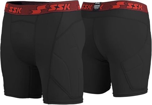SSK Showcase Collection Padded Youth Baseball Sliding Shorts - Boys Padded Sliders - 3 Colors in Saudi Arabia