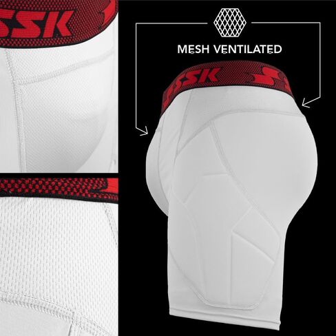 SSK Showcase Collection Padded Youth Baseball Sliding Shorts - Boys Padded Sliders - 3 Colors in Saudi Arabia