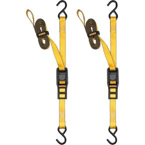 DEWALT DXBC90042 أسود / أصفر 1 "× 12 'أشرطة الكاميرا - 500 رطل حمولة عمل آمنة / 1،500 رطل قوة كسر ، 2 عبوة in Kuwait