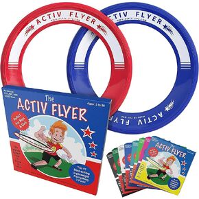 إن حلقات Flying الخاصة بـ Active Life Kid (2 عبوة) تطير بشكل مستقيم ولا تتأذى ، فأخف بنسبة 80 ٪ من الحلقات القياسية - استبدل وقت الشاشة بمتعة عائلية صحية - الخروج واللعب in Kuwait