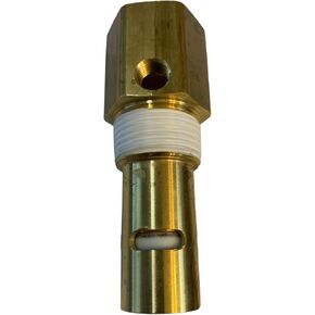 American Made Air Compressor Brass Check Valve 3/8 NPT Size Female (Top Thread) X 3/8 NPT Size Male (Bottom Thread) with Standard 1/8 NPT-F Unloader Port in Kuwait