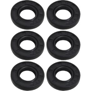 إنشاء فكرة 6pcs TC زيت الختم النتريل رمح دوار الختم مزدوج الشفة دوارة الختم مطاط مزدوج الشفاه ختم 12x24x4.5mm مناسبة للمعدات الصناعية in Kuwait