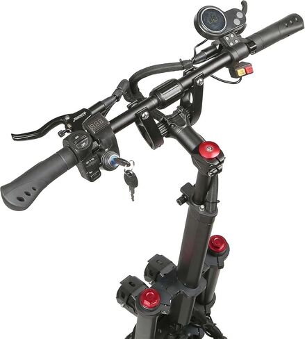 Scooter الكهربائي البالغ K8 6000W محرك مزدوج ، Max Speed ​​50mph النطاق 70 ميل ، 12 بوصة الإطارات شارع الركاب SPACTER in Saudi Arabia