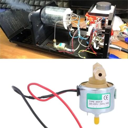 E8BD9FP101660 Small 220V 18W 40DCB FOG Machine DJ مرحلة احترافية مرحلة مضخة الزيت الإضاءة الملحقات 1PCS in Saudi Arabia