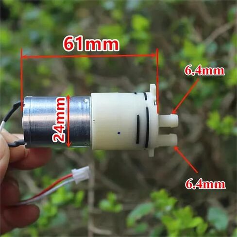 DSB413-B DC 6V 9V 12V 370 Water Pump Mini Self Priming Suction Water Pump Diaphragm Pump DIY Dispenser Tea Table 1Pcs in Saudi Arabia