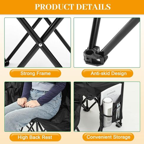 Folding Soccer Bench Portable Sports Team Bench with Pockets and Carrying Bag for Sports Team Outdoor Camp Travel Soccer Practice in Saudi Arabia