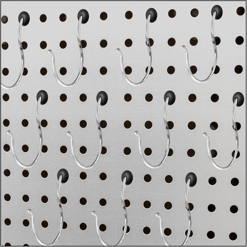 أقفال خطاف Pegboard 120pcs ، مقاطع سدادات خطاف ربط ملائمة للوحة الربط ، سدادة بيغوك سدادة أسود قفل Pegboard Apacer Pets Stoppers Stoppers from Hooks of Falling Off in Saudi Arabia