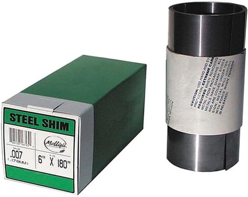 الأسهم Shim ، لفة ، الصلب المنخفض البارد ، 0.0025 بوصة ، MFR: 16215-A in Saudi Arabia