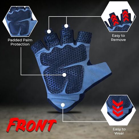 LIONCO Workout Gloves for Men Women,Weight Lifting Gloves with Breathable Gel Padded Excellent Grip for Gym Exercise,Cycling,Weightlifting,Fitness Training,Pull Ups and Climbing and Rowing in Saudi Arabia