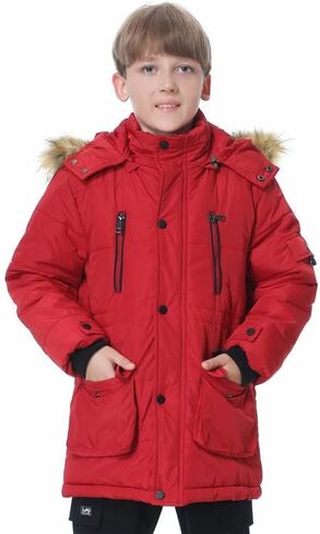Tratenby Boy's Wart Winter Coat Swather Puffer Stack in Kuwait