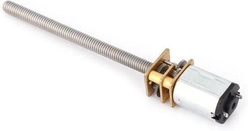Aramox Machined密加工 N20 Gear Motor Screw Motor for RC Model 6V 12V Hobbyists (200rpm) in Saudi Arabia