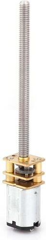 Aramox Machined密加工 N20 Gear Motor Screw Motor for RC Model 6V 12V Hobbyists (200rpm) in Saudi Arabia