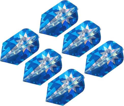 الرحلات الجوية Patikil Slim Dart ، 6 Pack Pet Pet Viseal Dart accessories for Steel Tip Dart و Soft Tip Darts ، Blue in Saudi Arabia