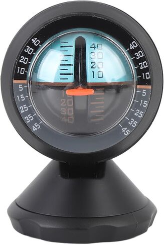 RiToEasysports Car Clinometer 360 Degree Automotive Inclinometer Level Gradient Balancer Tool with Dual Slope Markers for Offroad Vehicles Driving Safety in Saudi Arabia