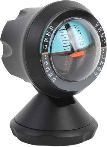 RiToEasysports Car Clinometer 360 Degree Automotive Inclinometer Level Gradient Balancer Tool with Dual Slope Markers for Offroad Vehicles Driving Safety in Saudi Arabia
