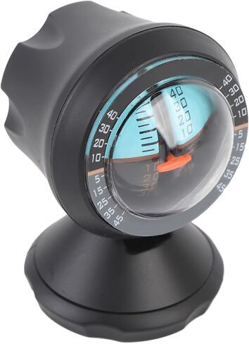 RiToEasysports Car Clinometer 360 Degree Automotive Inclinometer Level Gradient Balancer Tool with Dual Slope Markers for Offroad Vehicles Driving Safety in Saudi Arabia