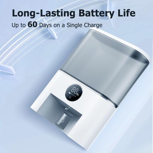 X124 موزع غسول الفم الأوتوماتيكي الذكي-18.26 أوقية لا تلمس مع 4 أكواب ألوان ، 4 أوضاع للاستغناء ، شاشة USB-C قابلة لإعادة الشحن ، LED ، شاشة الحائط-مقاومة للماء (أسود) in Kuwait