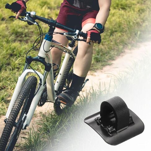 HARFINGTON 6pcs Bicycle C-Clips Clamps Housing Hose Guide Brake Derailleur Shift Cables with Adhesive Seat for MTB, Black in Saudi Arabia