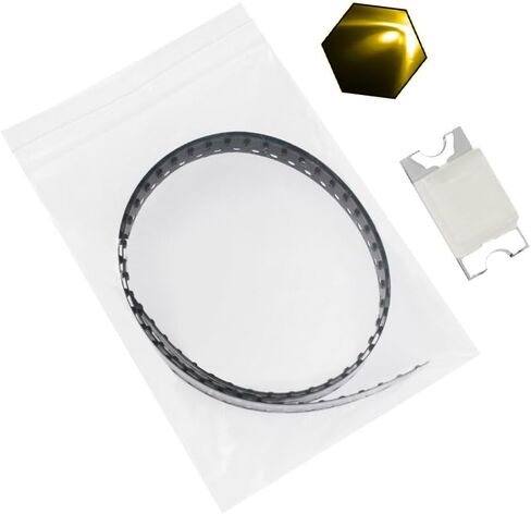 SMD Led Light Kits, 0603 SMD Led Kit, Yellow Color SMD Led Kits, 100 Pcs Bright Light Led Diode, SMD Led Diode Kits for Various Digital Products, Led Display Screens, Electronic DIY in Kuwait