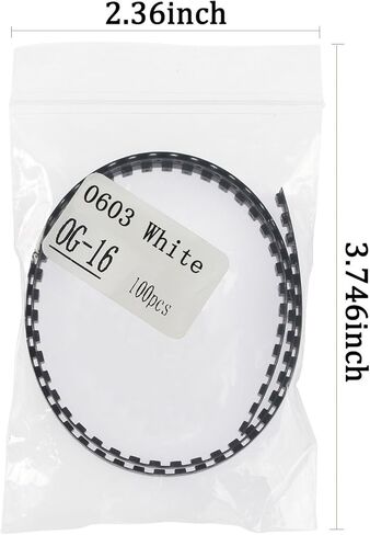 SMD Led Light Kits, 0603 SMD Led Kit, Yellow Color SMD Led Kits, 100 Pcs Bright Light Led Diode, SMD Led Diode Kits for Various Digital Products, Led Display Screens, Electronic DIY in Kuwait