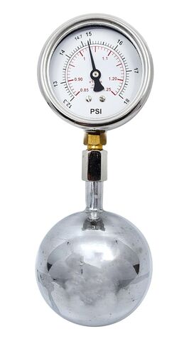 EISCO Jolly Bulb with Attached Manometer, Superior Metal - 3.15" Diameter Bulb - Explore Relationship Between Pressure and Temperature in Saudi Arabia