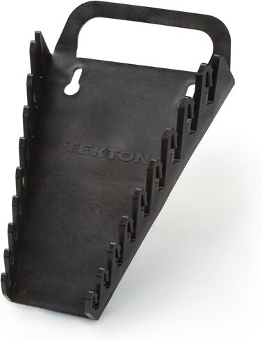 TEKTON 9-Tool Combination Wrench Holder (Black) | 79345 | Made in USA in Saudi Arabia