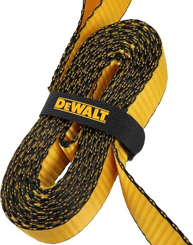 DEWALT DXBC90042 أسود / أصفر 1 "× 12 'أشرطة الكاميرا - 500 رطل حمولة عمل آمنة / 1،500 رطل قوة كسر ، 2 عبوة in Kuwait