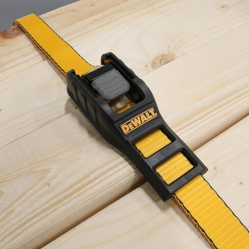 DEWALT DXBC90042 أسود / أصفر 1 "× 12 'أشرطة الكاميرا - 500 رطل حمولة عمل آمنة / 1،500 رطل قوة كسر ، 2 عبوة in Kuwait