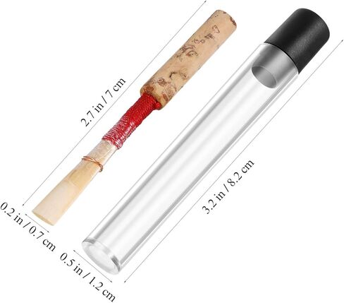Milisten Professional Oboe Reeds 2PCS مصنوع يدويًا من القصب للآلات الموسيقية المناسبة للموسيقيين والطلاب in Saudi Arabia