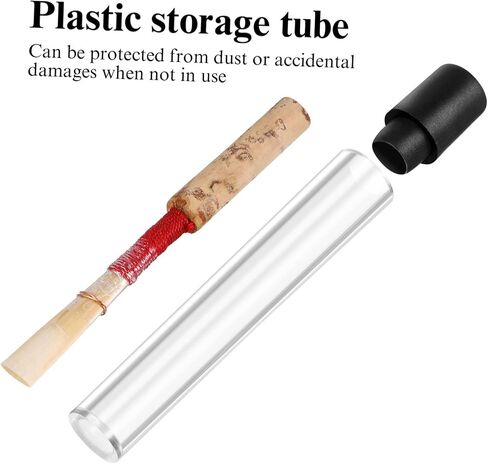 Milisten Professional Oboe Reeds 2PCS مصنوع يدويًا من القصب للآلات الموسيقية المناسبة للموسيقيين والطلاب in Saudi Arabia