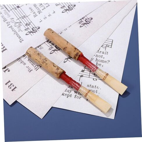 Milisten Professional Oboe Reeds 2PCS مصنوع يدويًا من القصب للآلات الموسيقية المناسبة للموسيقيين والطلاب in Saudi Arabia