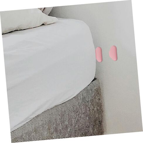 Gadpiparty 4pcs Self-Adhesive Door Stopper Bumper Protectors Wall Guards for Home Use Prevents Slamming and Scratches for Cabinets and Furniture in Saudi Arabia