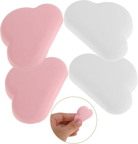Gadpiparty 4pcs Self-Adhesive Door Stopper Bumper Protectors Wall Guards for Home Use Prevents Slamming and Scratches for Cabinets and Furniture in Saudi Arabia