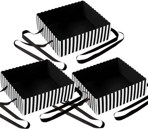 SATINIOR 3 Pcs Halloween Movie Night Snack Trays Wearable Snack Tray Party Tray Popcorn Trays Tables 20's Theme Popcorn Vendor Costume Carnival Movie Supplies(Black) in Saudi Arabia