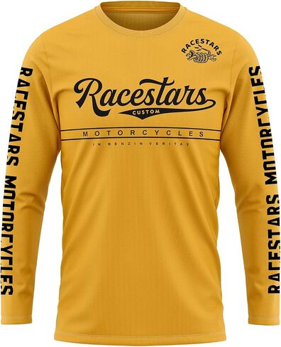 Men Cycling Jersey Mountain Bike T Shirt Motorcycles Motocross Anti-uv MTB Jersey Long Sleeve Riding Shirt BMX in Saudi Arabia
