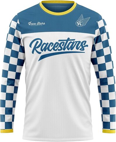 Men Cycling Jersey Mountain Bike T Shirt Motorcycles Motocross Anti-uv MTB Jersey Long Sleeve Riding Shirt BMX in Saudi Arabia