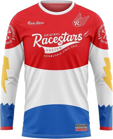 Men Cycling Jersey Mountain Bike T Shirt Motorcycles Motocross Anti-uv MTB Jersey Long Sleeve Riding Shirt BMX in Saudi Arabia