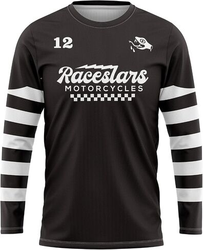 Men Cycling Jersey Mountain Bike T Shirt Motorcycles Motocross Anti-uv MTB Jersey Long Sleeve Riding Shirt BMX in Saudi Arabia