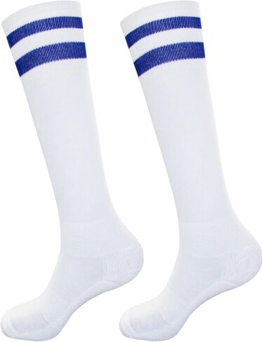 Dohia High Football Socks Multiple Sizes Soccer Socks Baseball Softball Socks for Boys Girls Women Men ST2-TWNSZQW in Saudi Arabia