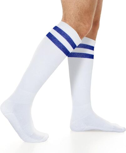 Dohia High Football Socks Multiple Sizes Soccer Socks Baseball Softball Socks for Boys Girls Women Men ST2-TWNSZQW in Saudi Arabia