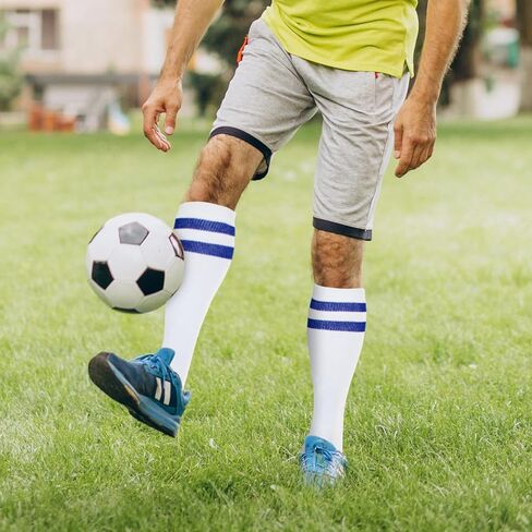 Dohia High Football Socks Multiple Sizes Soccer Socks Baseball Softball Socks for Boys Girls Women Men ST2-TWNSZQW in Saudi Arabia