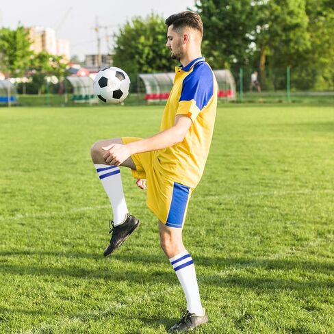 Dohia High Football Socks Multiple Sizes Soccer Socks Baseball Softball Socks for Boys Girls Women Men ST2-TWNSZQW in Saudi Arabia